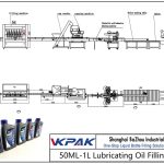 Automatic 50ML-1L Lubricating Oil Filling Line Automatyczna linia do napełniania olejem smarowym 50ML-1L
